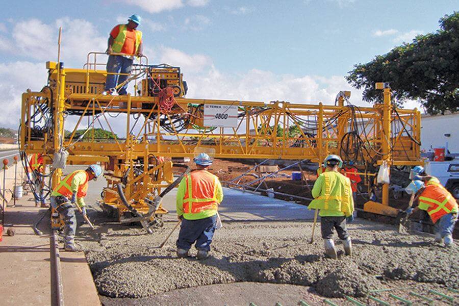 Bidwell Concrete Paving Machine for Rent USA